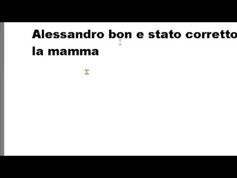 utilizzo di word per ipovedenti parte 1