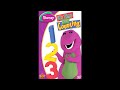 Barney It S Time For Counting 1998 DVD Opening
