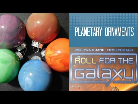 DIY Roll for the Galaxy Planetary Ornaments