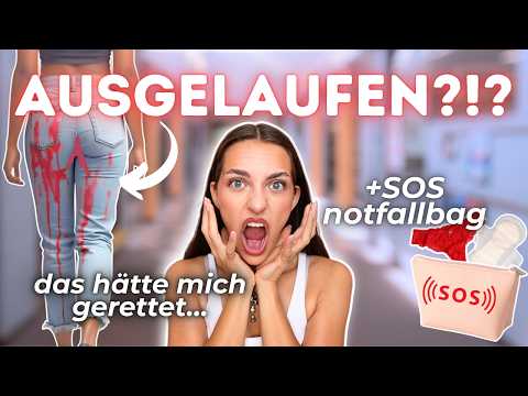 Period at school?!😭 How to be prepared 🩸 | Emergency kit & tips