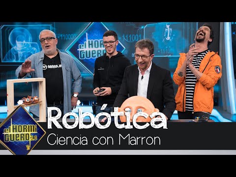 Marron saca toda la robótica para la visita de Leo Harlem - El Hormiguero 3.0