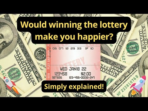 Would winning the lottery make you happier?