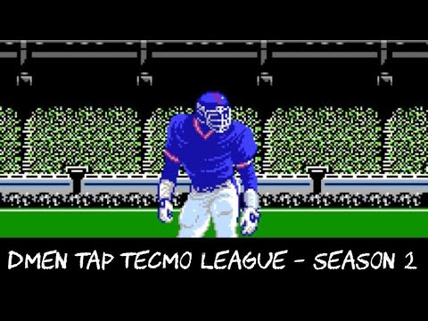 Tecmo Super Bowl - DMen Tap Tecmo League Season 2