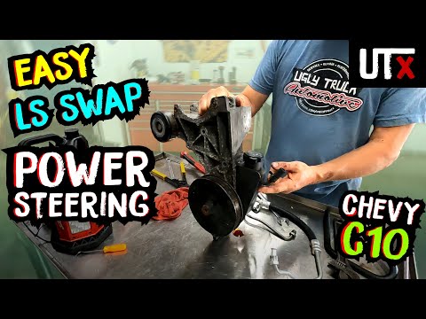 EASY LS Swap POWER STEERING - Chevy C10 5.3 LS - UTX