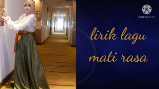 Download lagu Selfi Lida mati rasa (lirik) mp3