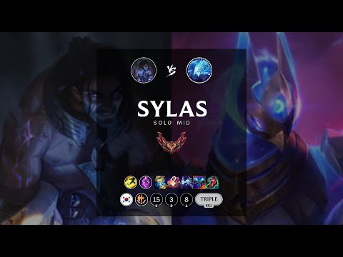 Sylas Mid vs Anivia - KR Grandmaster Patch 12.10