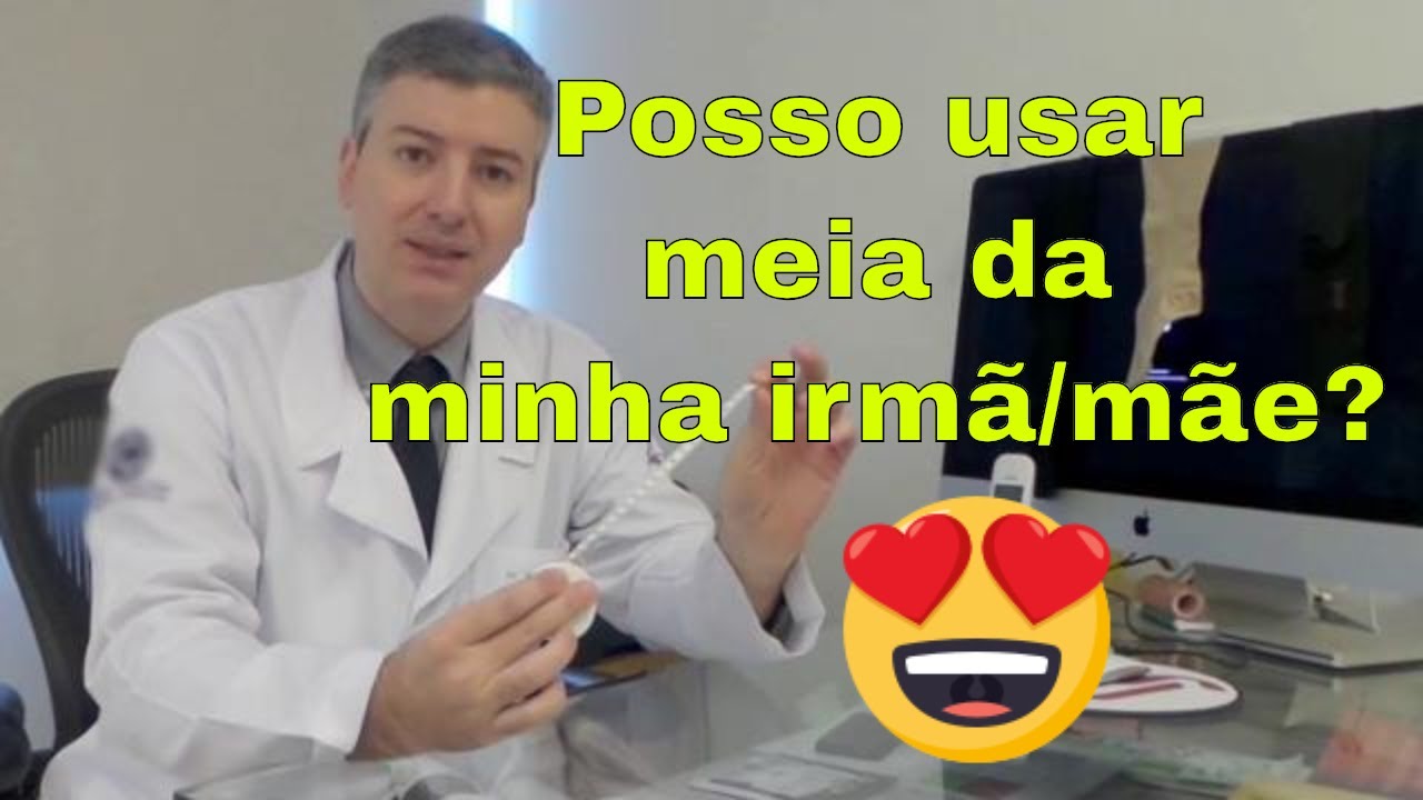 Posso doar minha meia elástica?