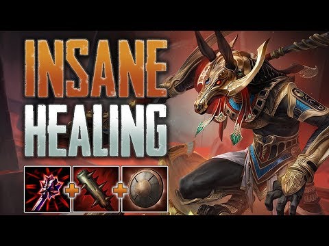 Insane Healing! Set Jungle Gameplay (SMITE Conquest)
