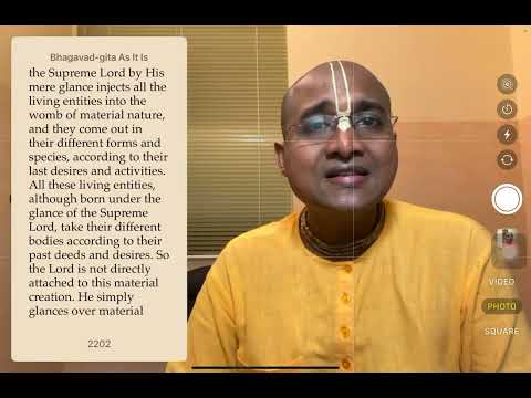 Bhagavad Gita verses 9.7-12