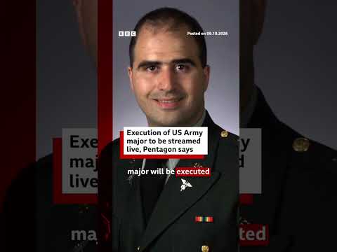 Execution of US Army major to be livestreamed, Pentagon says. #US #DeathRow #BBCNews