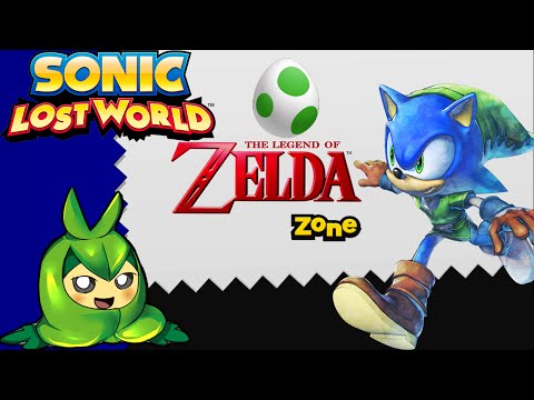 Let's Play SONIC LOST WORLD - Part 14 - The Legend of Zelda Zone and Yoshi's Island Zone