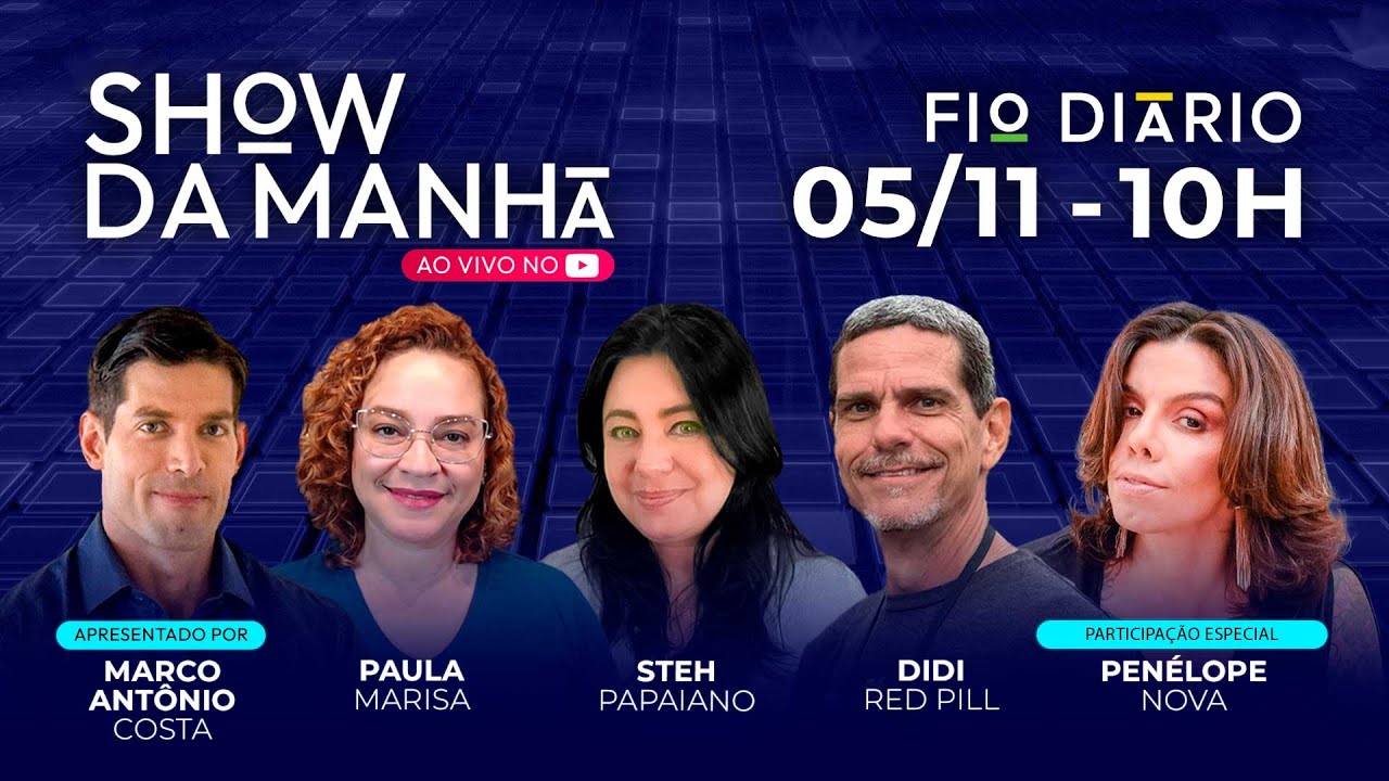 SHOW DA MANHÃ -  ESQUERDA DÁ GOLPE EM CPI - PENÉLOPE NOVA SEM CENSURA - 05/11/2025