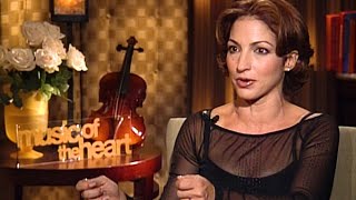 Gloria Estefan on Music of the Heart, arts education, and working with Meryl Streep (1999)