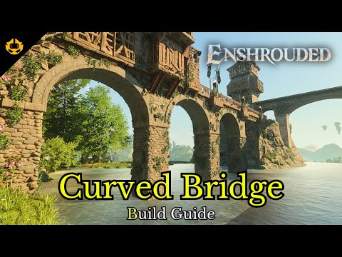 Build Your Own CURVED BRIDGE in Enshrouded