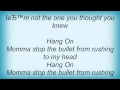 Bride - Hang On Lyrics