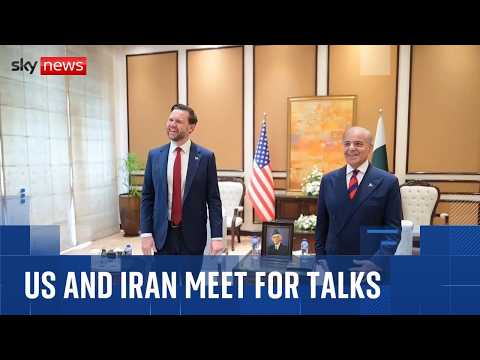 US and Iran meet for high level talks to end the war