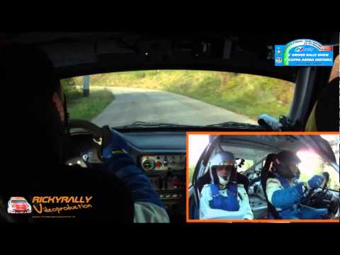 CAMERA CAR BENNATI   BONAMINI 6° DRIVER RALLY SHOW 2014 P S 4 BADIA CALAVENA