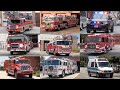 Fire Trucks Police & EMS Responding Best of 2023 Part I: January Through June (Compilation #13)