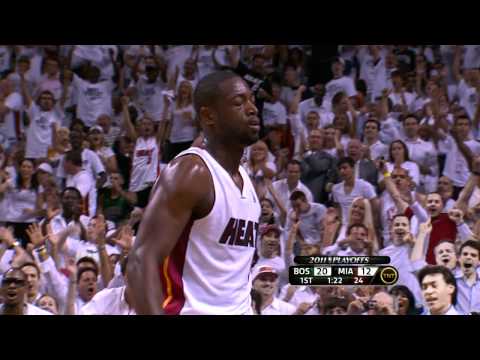 Dwyane Wade Sinks the Impossible Shot
