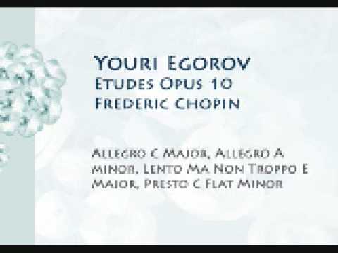 Youri Egorov Chopin Etudes Opus10 Part 1
