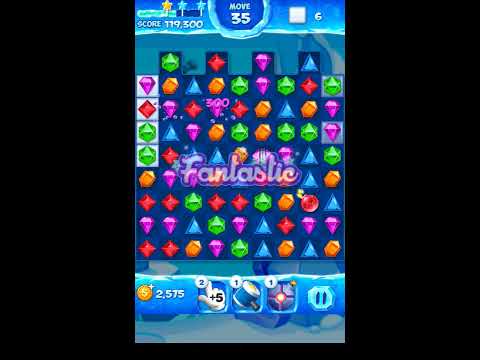Jewel Pop Mania:Match 3 Puzzle Level 126 ( Ice Cream Town Episode ) - Walkthrough ( No Booster )
