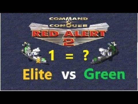 Elite Aegis vs Green Aegis - Red Alert 2