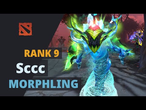 Sccc (Rank 9) plays Morphling Dota 2 Full Game