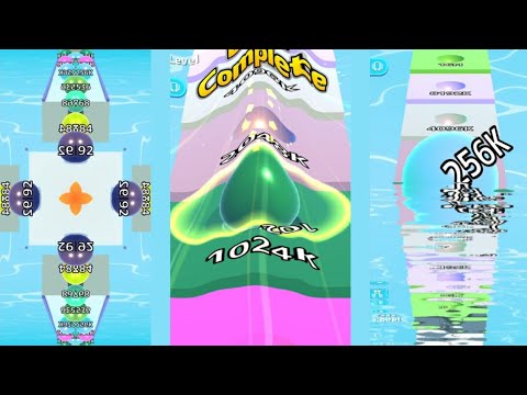 Ball Run INFINITY vs REVERSE [[ MULTI-EFFECTS ]] iOS Android all levels gameplay 👌 #cutiepie22yt