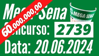 MEGA-SENA de hoje 20/06, MEGA-SENA de hoje, Mega-Sena de 20/06,