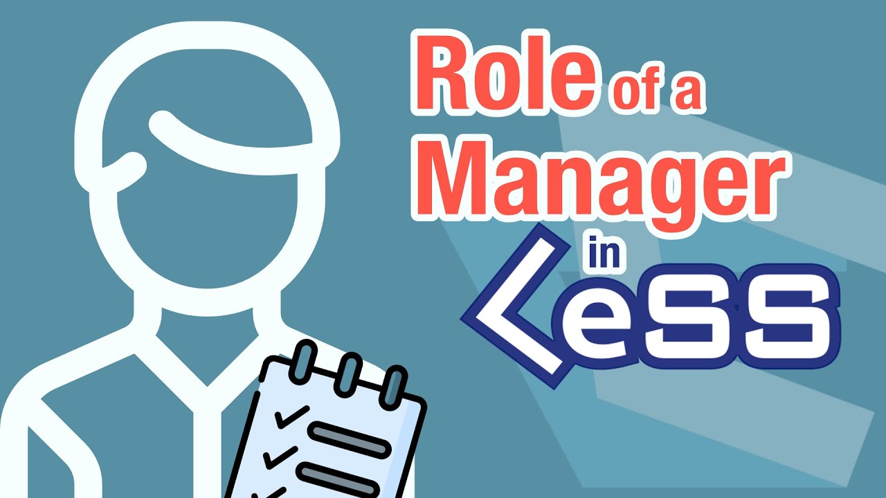 Role of Manager in LeSS