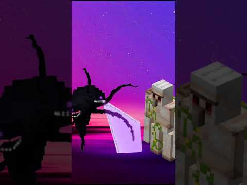 NAV EDITS - Wither Storm vs Minecraft mobs, mutant mobs and entities part-3 #short #viral