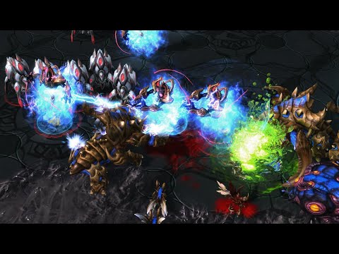 MidRank Madness - ajamscott (Z) vs Siv (P) on Deathaura - StarCraft 2 - 2020