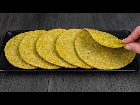 Rollable! The "Hybrid" Lentil-Oat Flatbread (0% Flour, No Yeast)