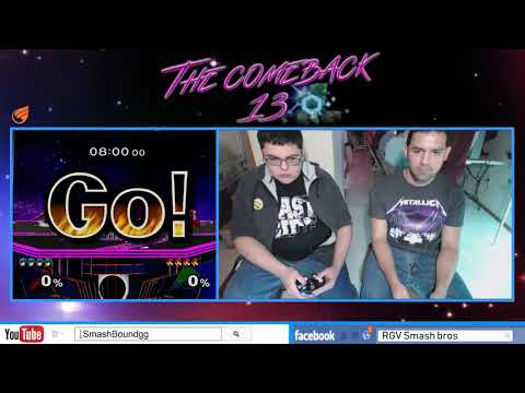 The Comeback 13 ssbm - Cast vs Wency - Pool D