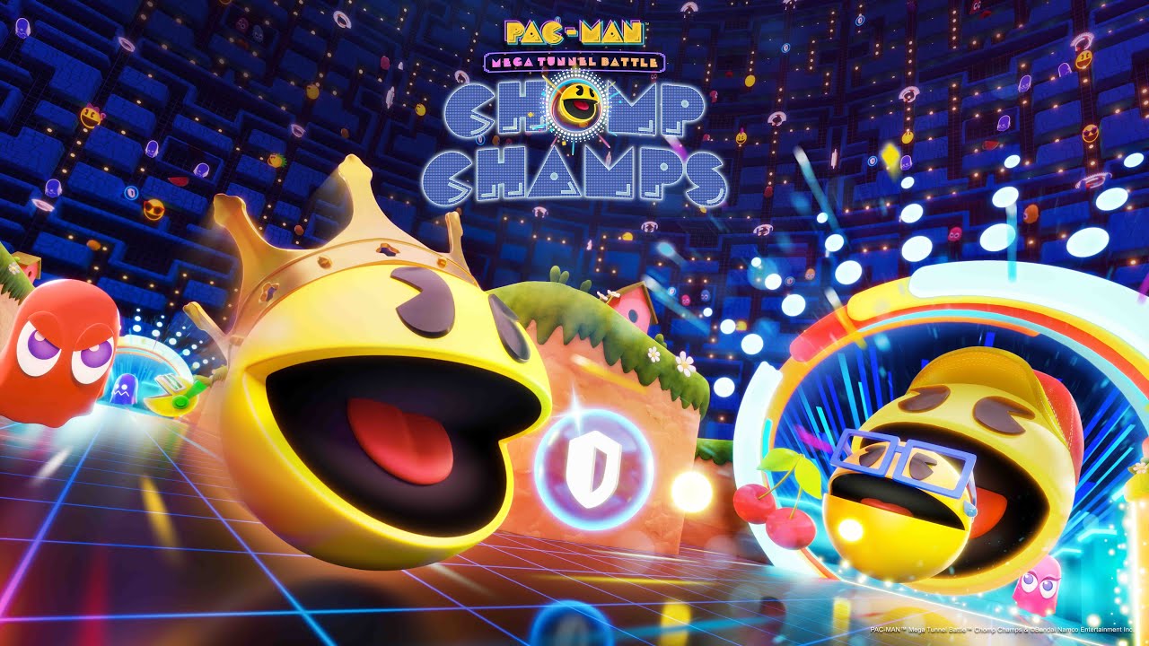 Get a sneak peek of Pac-Man Mega Tunnel Battle Chomp Champs in the exciting trailer!