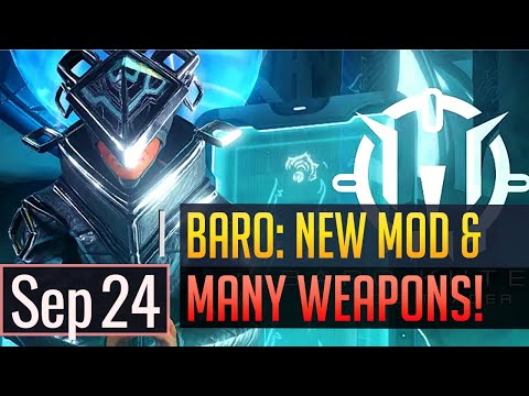 Warframe | BARO KI'TEER: NEW MOD AND MANY WEAPONS! - Sep 24th (PC) (CONSOLE IN PINNED)
