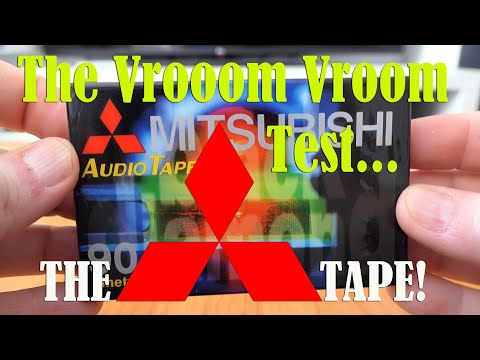 Unwrapping the Koreean MITSUBISHI ninety 90 from 2002 (Saehan Made) type I audio cassette 50fps