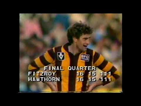 1982 Round 7 Fitzroy vs Hawthorn Final Quarter