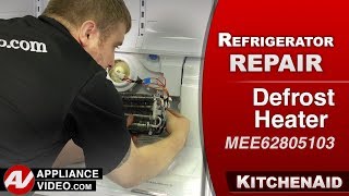 LG Refrigerator - Poor Cooling in Fridge - Fresh Food Defrost Heater Assembly Repair and Diagnostic