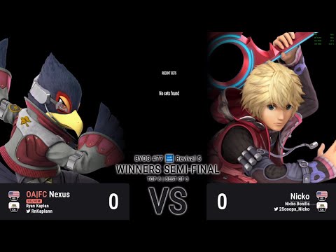 BYOG #77 | Nexus (Falco) Vs. Nicko (Shulk) | Top 8 Winners Semi-Final