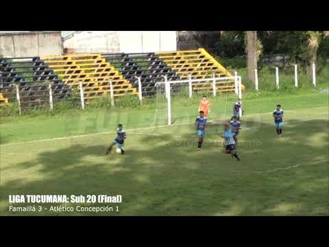 LIGA TUCUMANA (Sub 20): Famaillá es el nuevo campeón tras vencer a Atlético Concepción