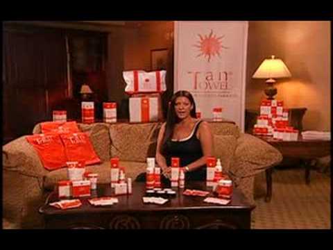 TanTowel Application Tips