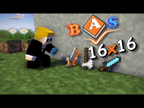 BAS 16x16 Pack Release | Minecraft 1.8.9 16x16 Texture Pack