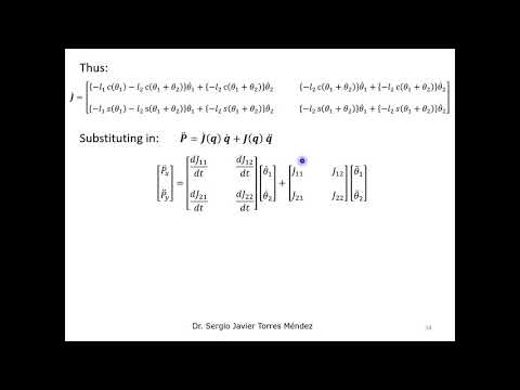 Direct and inverse acceleration planar example