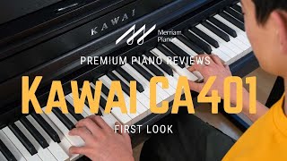 Video thumbnail for 🎹 Exclusive: Kawai CA401 Digital Piano | First Look at NAMM Show | CA49 Upgrade! 🎹 by Merriam Music