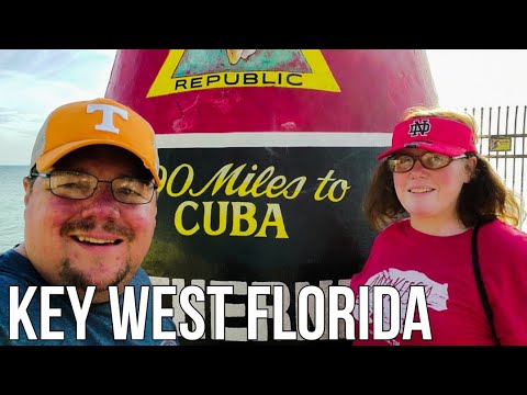 Key West The Southernmost Point and Golf Carting Around the Island Florida 2021