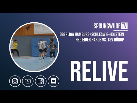 [RE-LIVE] Top-Spiel: HSG Eider Harde vs. TSV Hürup | SPRUNGWURF.TV