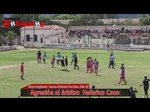 Agresión al arbitro Federico Cano