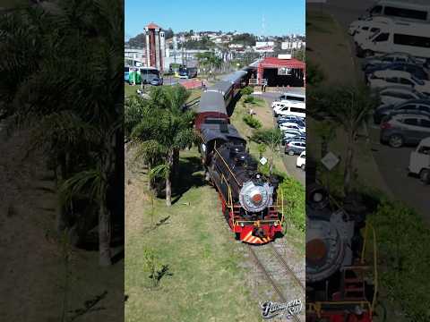 Maria Fumaça Estação Carlos Barbosa, Serra Gaúcha #paisagensdosul #riograndedosul