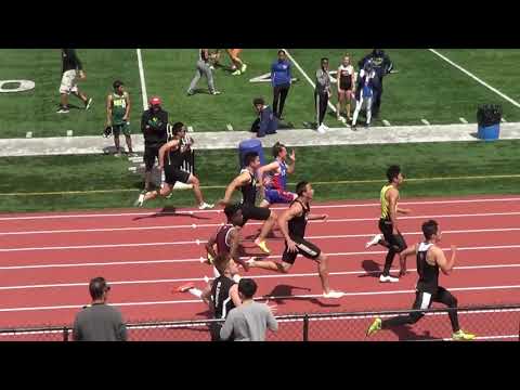 J Luis - VarB 100m at Beach Cities Invite 3-24-18